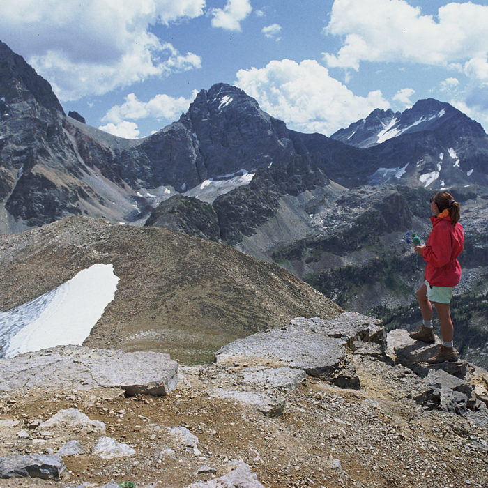 Woman in Backcountry on Guided Hike in Jackson Hole - Hole Hiking Experience